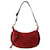 Sac bandoulière Oskan Moon Gb - Isabel Marant - Cuir - Bois de rose Veau façon poulain Rouge Bordeaux  ref.1017754