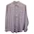 Camisa social xadrez de manga comprida Ami Paris em algodão roxo  ref.1017779