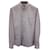 Camisa social listrada de manga comprida Ami Paris em algodão marrom  ref.1017780