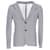 Giorgio Armani Patterned Coat in Grey Polyester  ref.1017801