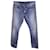 Saint Laurent Faded Jeans aus blauer Baumwolle  ref.1017813