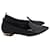Nicholas Kirkwood Beya Pointed-Toe Loafers in Black Calfskin Leather Pony-style calfskin  ref.1017908