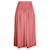 Hermès-Midirock mit Falten vorne aus rosa Wolle Pink  ref.1017915