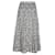 Proenza Schouler Pleated Zebra Midi Skirt in Animal Print Viscose Cellulose fibre  ref.1017976
