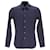 Prada Classic Dress Shirt in Navy Blue Cotton  ref.1017998
