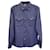 Brunello Cucinelli Western Shirt in Blue Cotton  ref.1018024