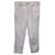 Brunello Cucinelli Five-Pocket-Hose aus weißem Baumwollcord Samt  ref.1018029