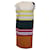Marni Striped Midi Dress in White Cotton  ref.1018046