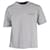 T-shirt Balenciaga Turn Logo in cotone grigio  ref.1018135