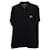Dolce & Gabbana Pique Poloshirt m/ DG-Wappen aus schwarzer Baumwolle  ref.1018142