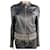 Versace For H&M Manteaux, Vêtements d'extérieur Cuir Noir  ref.1018279