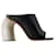 Silver Spring Mules - Off White - Leather - Black/silver  ref.1018347