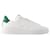 Golden Goose Deluxe Brand Pure Star Sneakers - Golden Goose - Leather - White/Green  ref.1018420