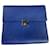 Hermès Bolsos de mano Azul Cuero  ref.1018699