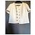 Courreges Rock Anzug Eggshell Baumwolle Größe 36 Aus weiß - Ansicht 9