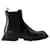 Botines Chelsea - Alexander McQueen - Cuero - Negro  ref.1018990