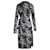Vestido midi envolvente Diane Von Furstenberg em seda com estampa de leopardo  ref.1019005