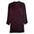 THE ROW, Dress in Burgundy Red Silk  ref.1019188