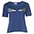 Fendi, T-Shirt mit Käferaugen in Blau Baumwolle  ref.1019189