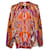ETRO, mehrfarbige, transparente bedruckte Bluse Mehrfarben Baumwolle  ref.1019199