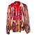 ETRO, camicetta stampata velata multicolore - vista 3