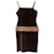 Yves Saint Laurent dress Brown Velvet  ref.1019259