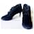 Bottines boots Balenciaga Daim Noir  ref.1019261