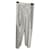 Chanel calça, leggings Preto Branco Algodão  ref.1019263
