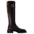 Lijsbet Boots - Ann Demeulemeester - Leather - Burgundy Red Dark red  ref.1019278