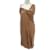 LANVIN  Dresses T.fr 36 Polyester Brown  ref.1019300