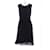 Chanel-Kleid Schwarz Angora  ref.1019377