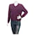 FTC Kaschmirpullover Lila Größe S