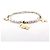 Dodo Pomellato BRACCIALE DODO MINI GRANELLI T18 soldi 3 CIONDOLI ANIMALI LEONE IN ORO GIALLO 18K - vista 2