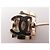 ORECCHINI CHANEL CHIPS CUBO LOGO CC 3ORECCHINI IN ACCIAIO DORATO D METALLO D'oro - vista 3