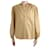 Vince Camisa marrón con mangas globo - talla S Castaño Algodón  ref.1019908