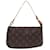 Louis Vuitton Pochette Accessoires Brown Cloth  ref.1020036