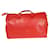 Louis Vuitton Speedy 35 Red Leather  ref.1020079