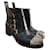 Miu Miu Biker-Stiefel Schwarz Leder  ref.1020184