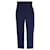 Autre Marque Gloria Coelho Calca Surf trousers Navy blue Synthetic  ref.1020386