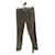VANESSA BRUNO  Trousers T.US 28 velvet Khaki  ref.1020485