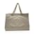 Chanel TPS en cuir matelassé beige vintage 1997 sac shopping grand shopping  ref.1020536