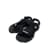 BALENCIAGA  Sandals T.EU 36 cloth Black  ref.1020599