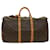 Louis Vuitton Keepall 50 Castaño Lienzo  ref.1020934