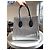 Borsa Céline Phantom Luggage in lana e pelle nera Nero Grigio - vista 12