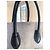 Borsa Céline Phantom Luggage in lana e pelle nera Nero Grigio - vista 14