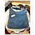 Borsa Balenciaga in pelle blu grigio - vista 6