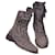 Chanel Iconici Anfibi Combat con Dustbag Grigio Grigio antracite Svezia Pelle