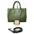 Michael Kors Camille large handbag in grained leather Green  ref.1021388