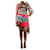 Autre Marque Mini-robe bustier drapée de sequins multicolores - taille FR 44 Polyester  ref.1021575
