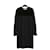 Yves Saint Laurent Rive Gauche Black FR38 Velours Laine Noir  ref.1022082